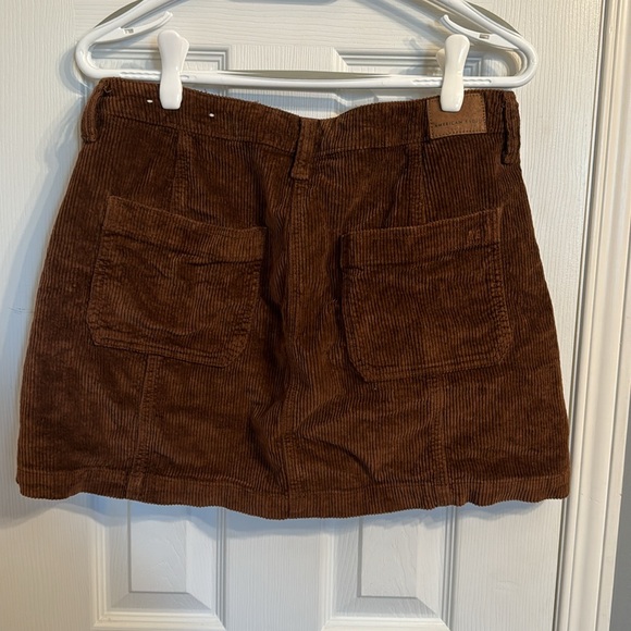 Corduroy Midi Skirt - Picture 2 of 4